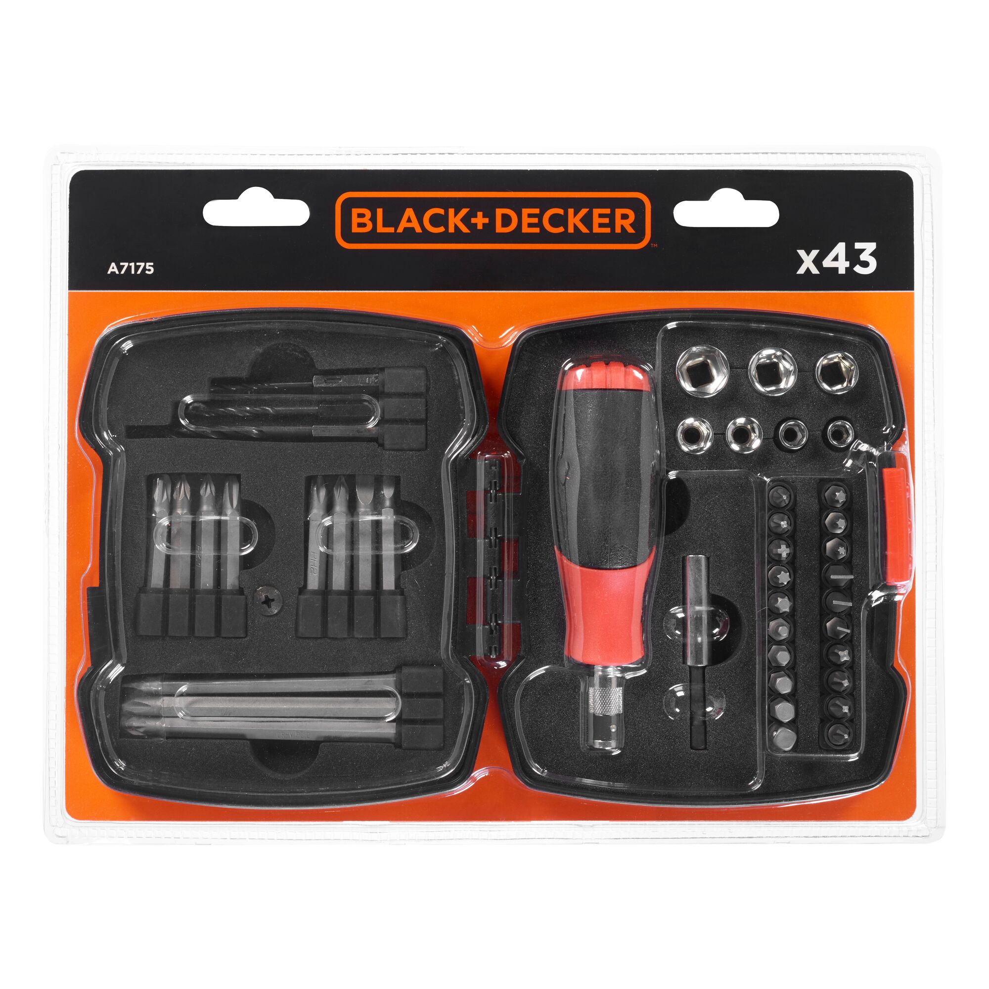 Black and decker shop ratcheting screwdriver set