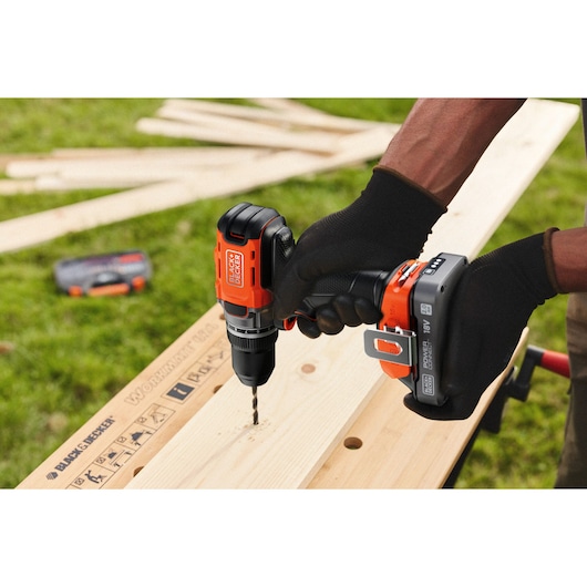 18V POWERCONNECT™ Cordless Drill Driver (Without Battery or Charger)