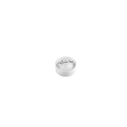 BLACKDECKER BX4030 blender blade assembly in white, top view, on white background.
