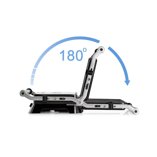 BLACKDECKER CG1400 folding tool with 180-degree adjustable mechanism, side view on white background.