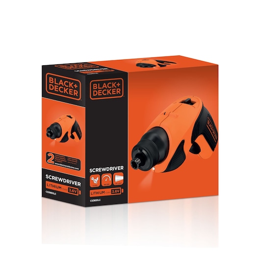 3.6V LITHIUM ION SCREWDRIVER & ACCESSORIES