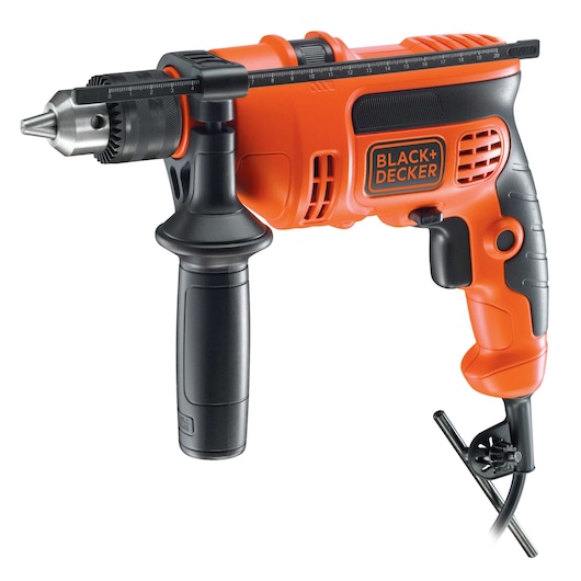 710W VSR 13mm Keyed Spindle Lock Hammer Drill with Kitbox