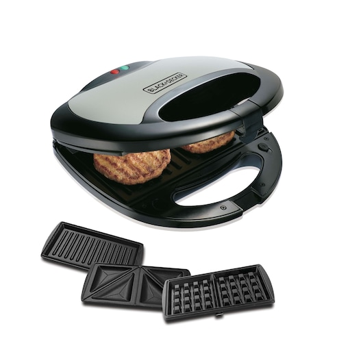 2 slice Multiplate Sandwich + Grill + Waffle maker