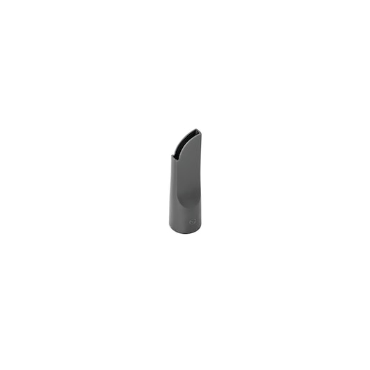 BLACKDECKER VM1680 gray vacuum crevice tool, upright angle, photography on white background.